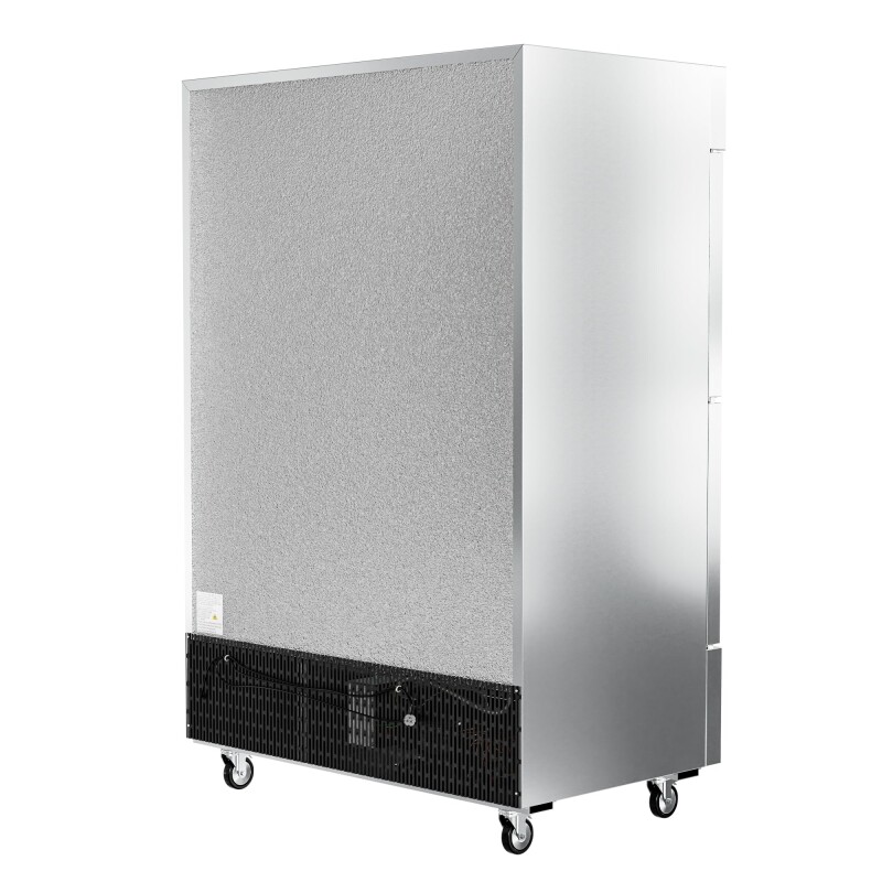 54 in. Commercial Stainless Steel Solid Half Door Reach-In Freezer, 47 cu. ft RIF2DSSHD