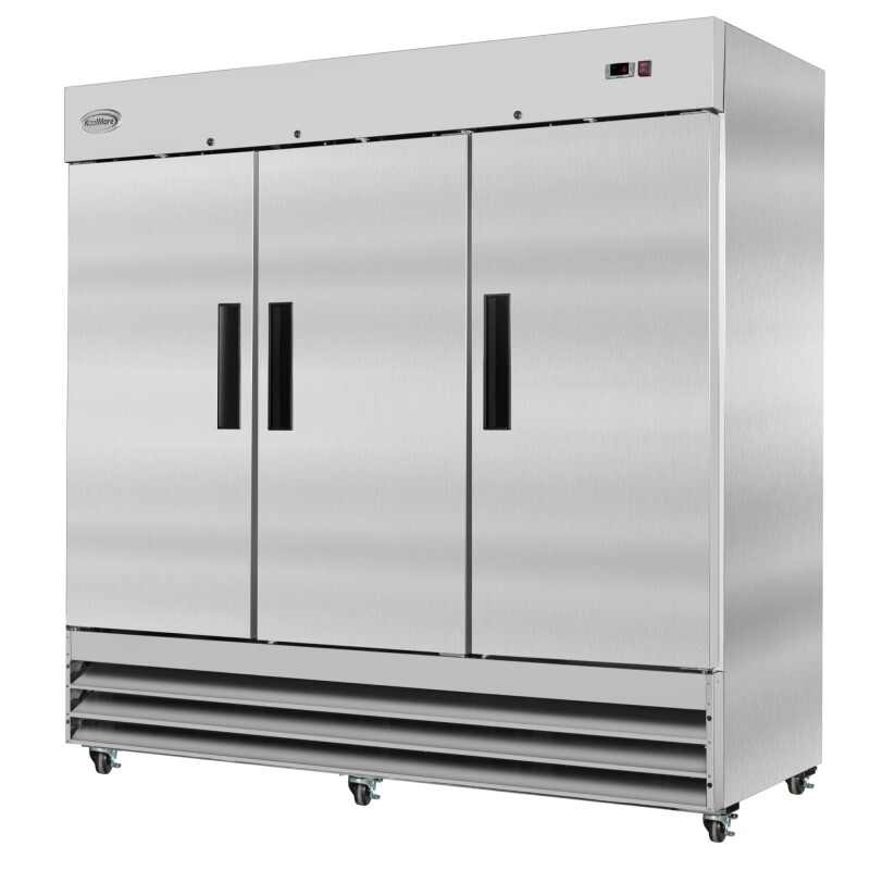 82 in. Three-Door Reach-In Freezer 72 cu ft RIF3DSS