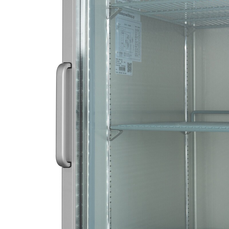 29 in. One Glass Door Reach-In Refrigerator, 21 Cu. Ft. in Stainless-Steel RIR1DGD