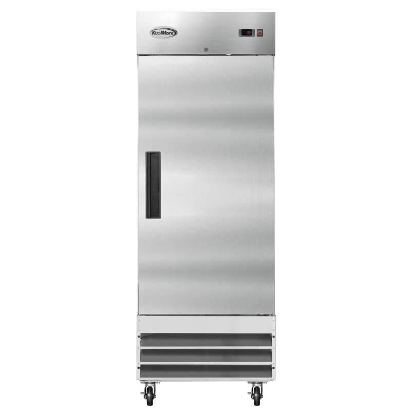 29 in. One Door Commercial Reach-in Refrigerator, 23 cu. ft. in Stainless-Steel RIR1DSS