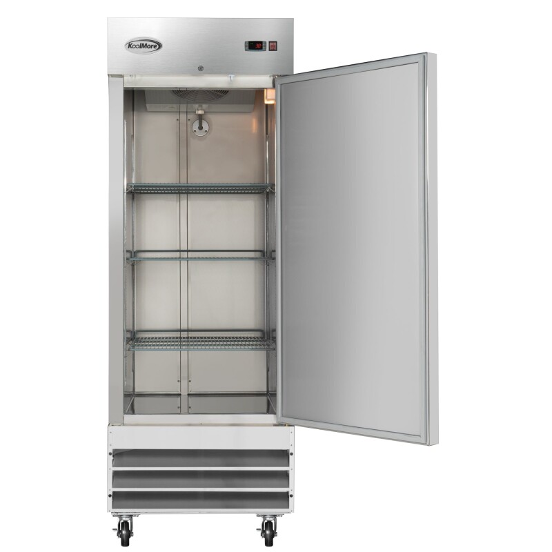 29 in. One Door Commercial Reach-in Refrigerator, 23 cu. ft. in Stainless-Steel RIR1DSS, product image 5 of 13