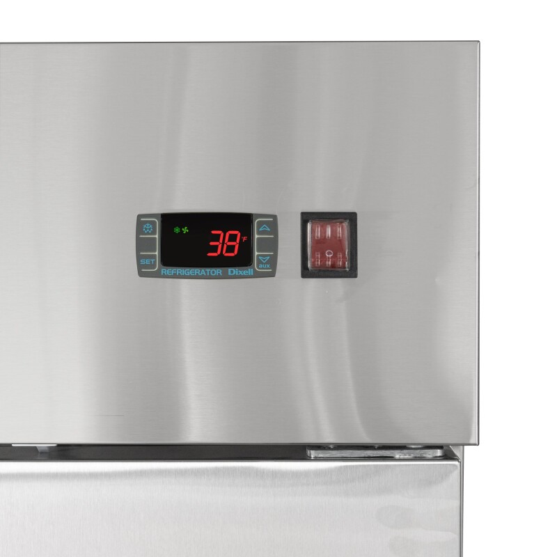 29 in. One Door Commercial Reach-in Refrigerator, 23 cu. ft. in Stainless-Steel RIR1DSS, product image 10 of 13