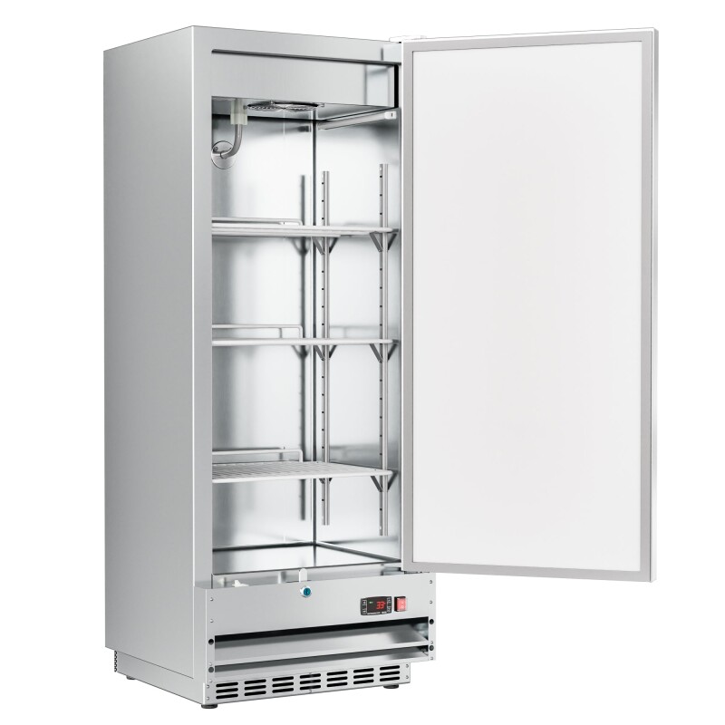 25 in. Commercial Stainless Steel 1-Door Reach-In Refrigerator, 12 cu. ft RIR1DSS12C