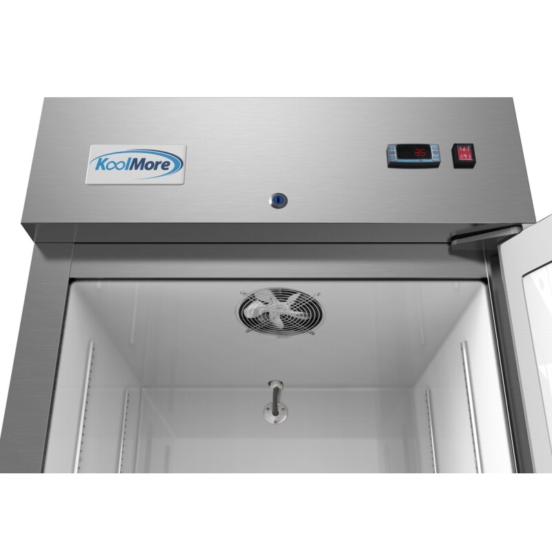 29 in. One-Door Reach-In Refrigerator - 15.5 Cu Ft RIR1DSS19C, product image 8 of 10