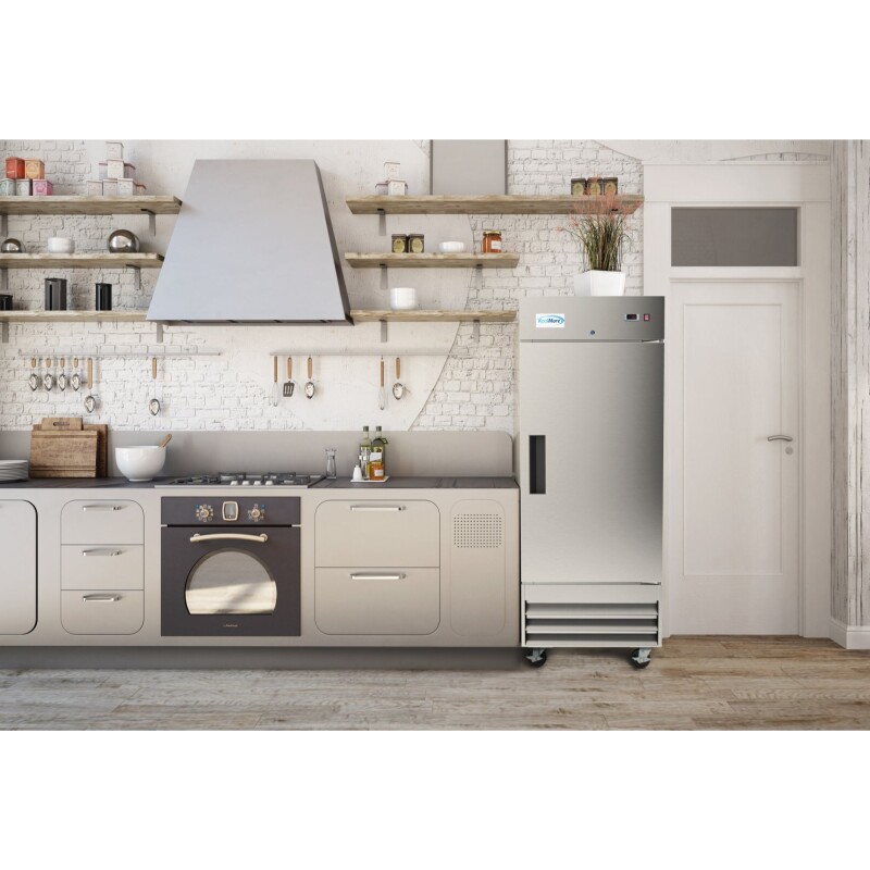 29 in. One-Door Reach-In Refrigerator - 15.5 Cu Ft RIR1DSS19C, product image 10 of 10