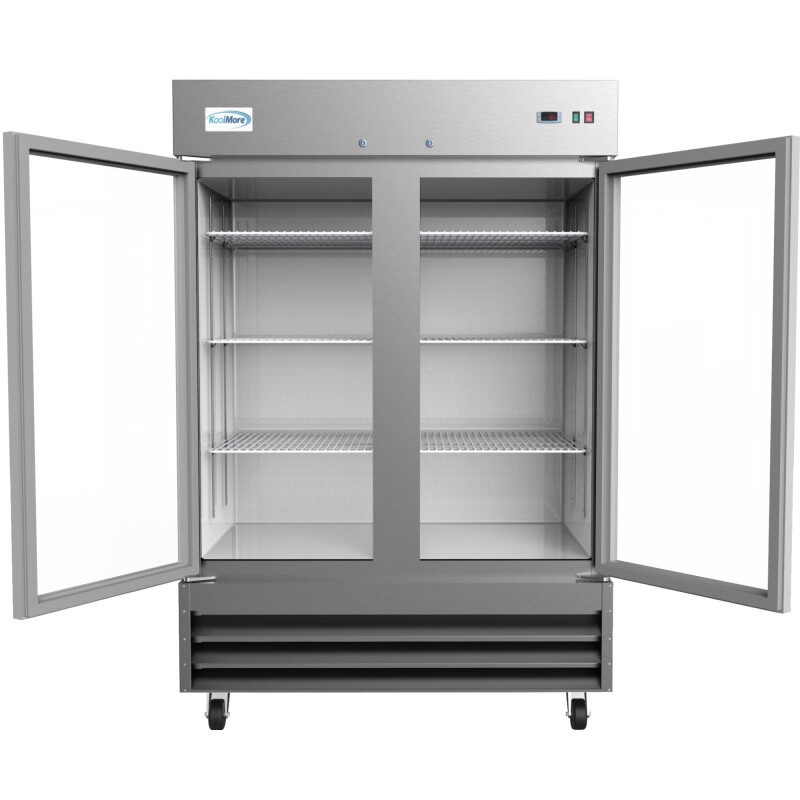 54 in. Two-Door Reach-In Refrigerator - 47 Cu Ft RIR2DGD