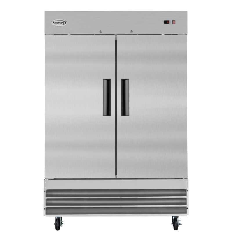 54 in. Two-Door Reach-In Refrigerator - 47 Cu Ft RIR2DSS