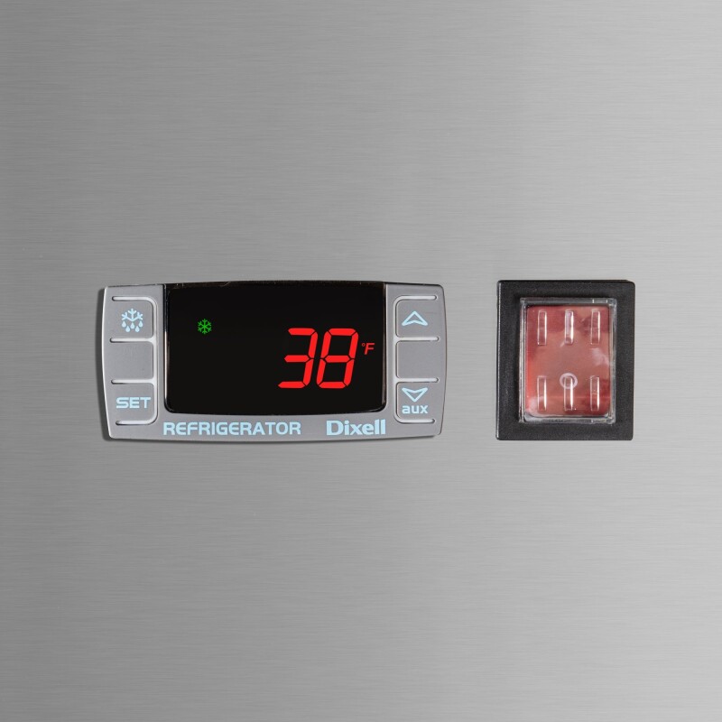 54 in. Two-Door Reach-In Refrigerator - 47 Cu Ft RIR2DSS