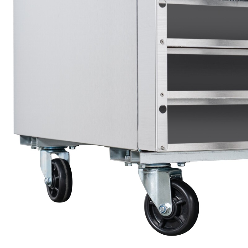 54 in. Two-Door Reach-In Refrigerator - 47 Cu Ft RIR2DSS