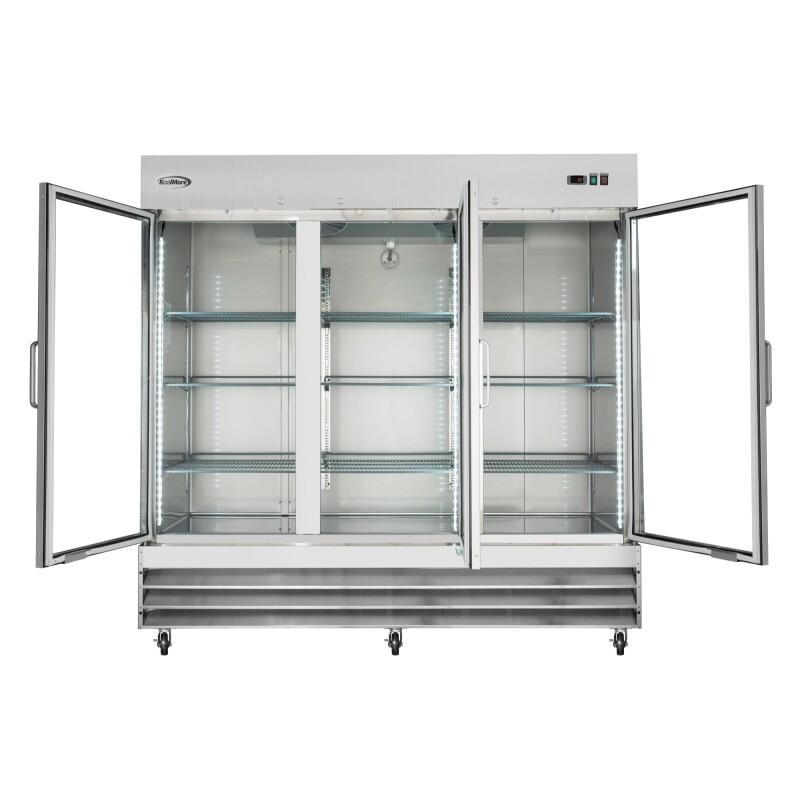 81 in. Three-Door Reach-In Refrigerator - 72 Cu Ft RIR3DGD