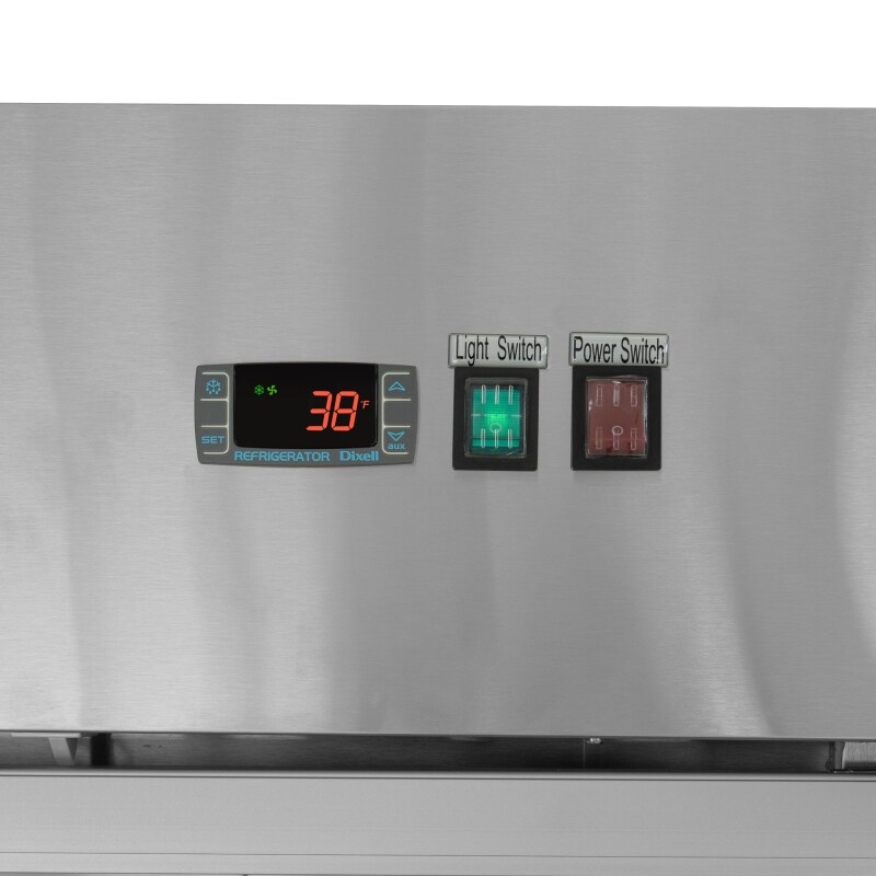 81 in. Three-Door Reach-In Refrigerator - 72 Cu Ft RIR3DGD