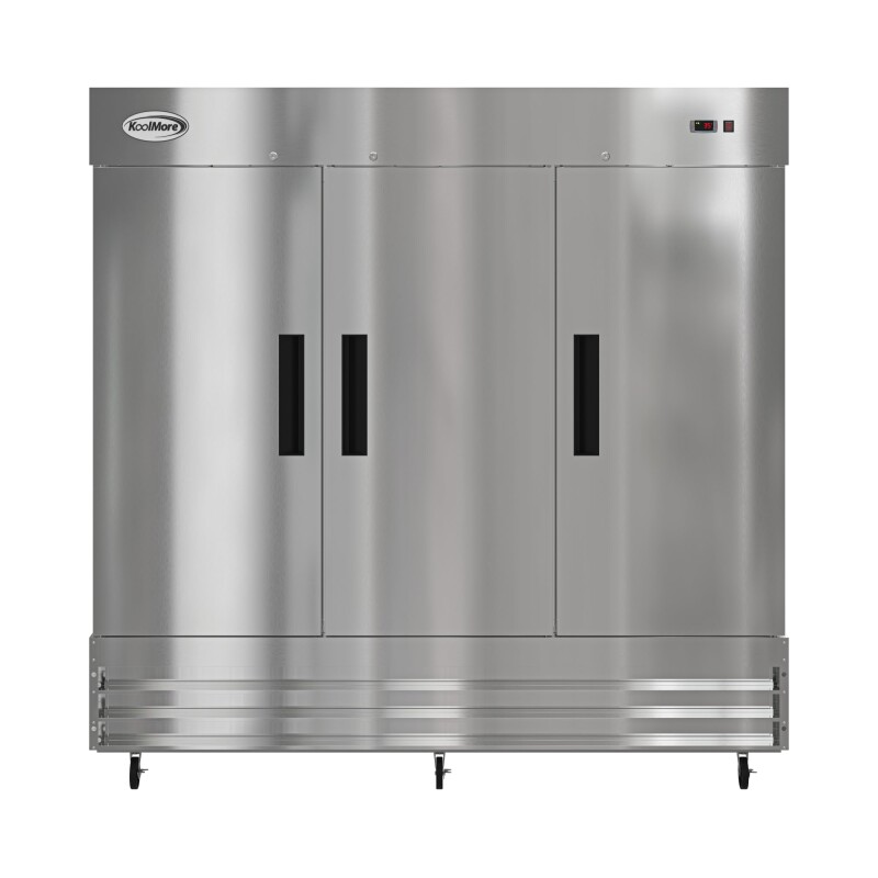 80 in. Three Door Commercial Reach In Refrigerator 72 cu. ft RIR3DSS