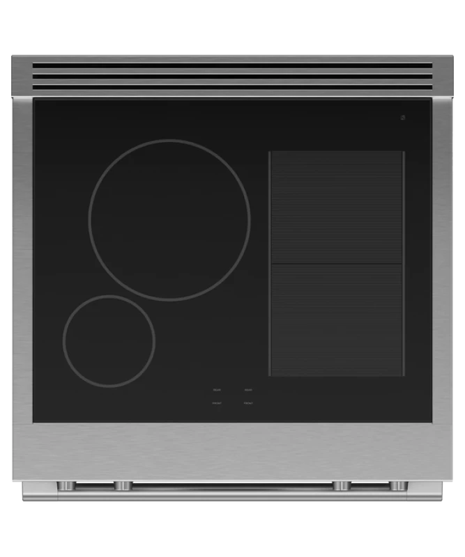 Induction Range, 30", 4 Zones with SmartZone, Self-cleaning view 3