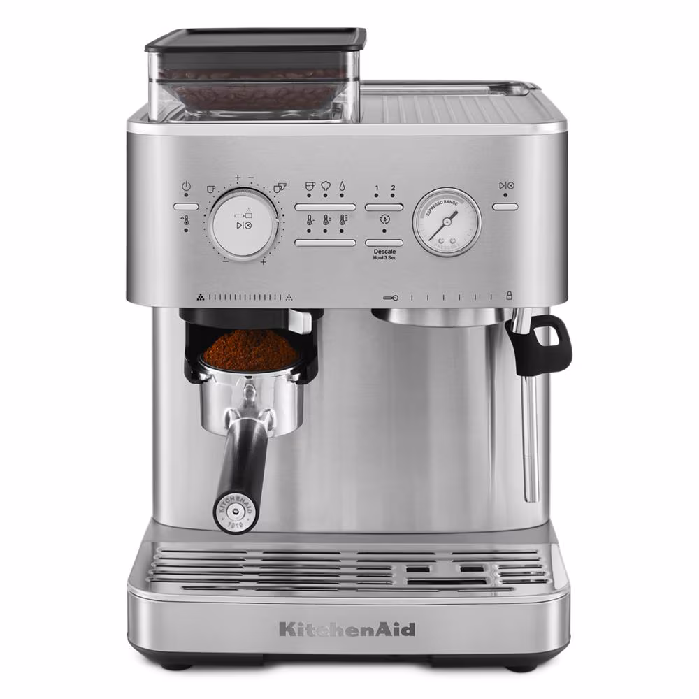 Semi Automatic Espresso Machine with Burr Grinder RKES6551SX