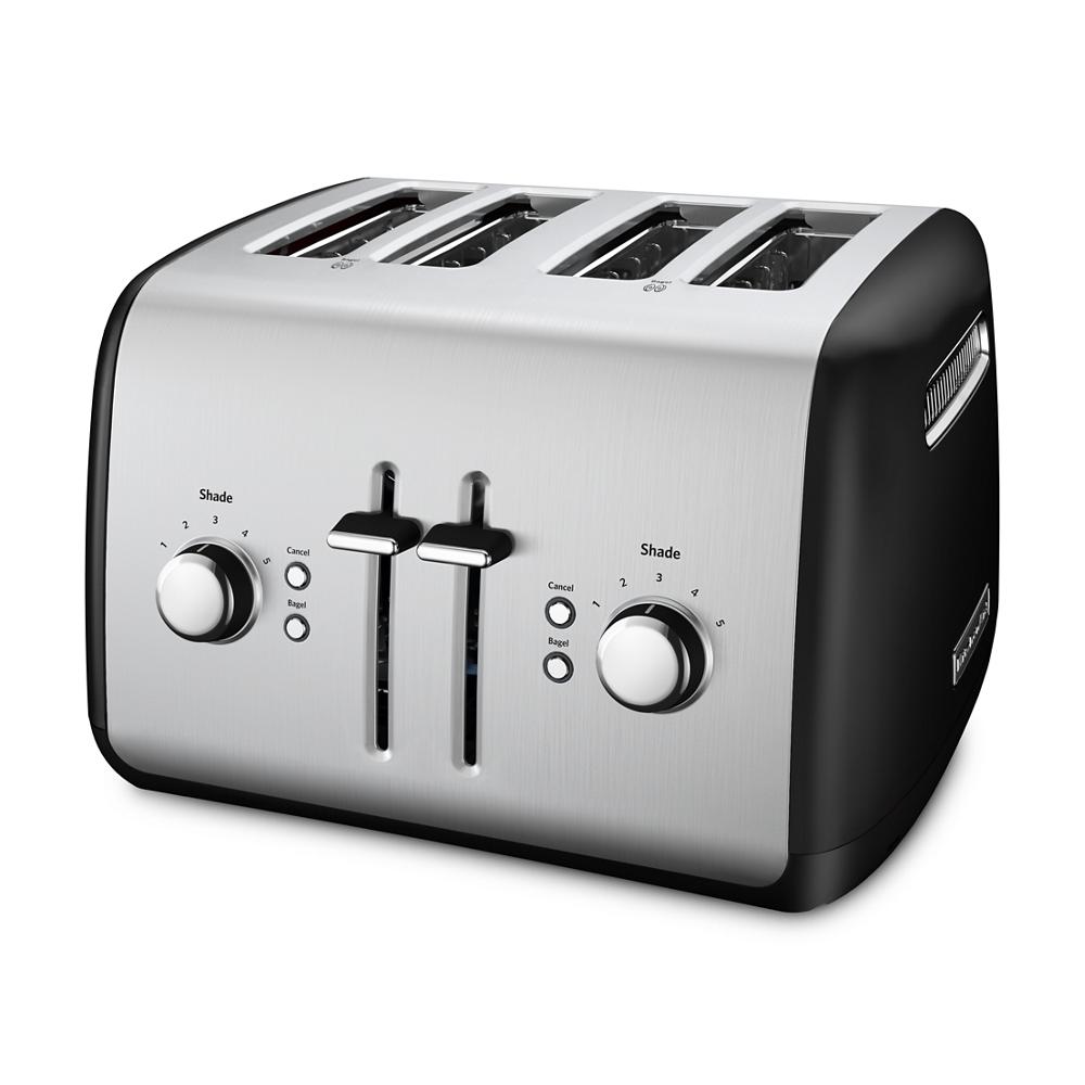 Refurbished 4-Slice Toaster with Manual High-Lift Lever RKMT4115OB