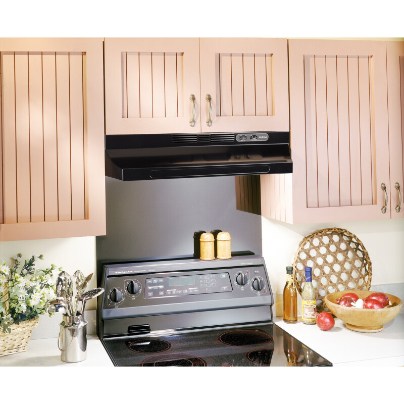 NuTone 24" Ductless Under-Cabinet Range Hood w/ Light RL6224BL