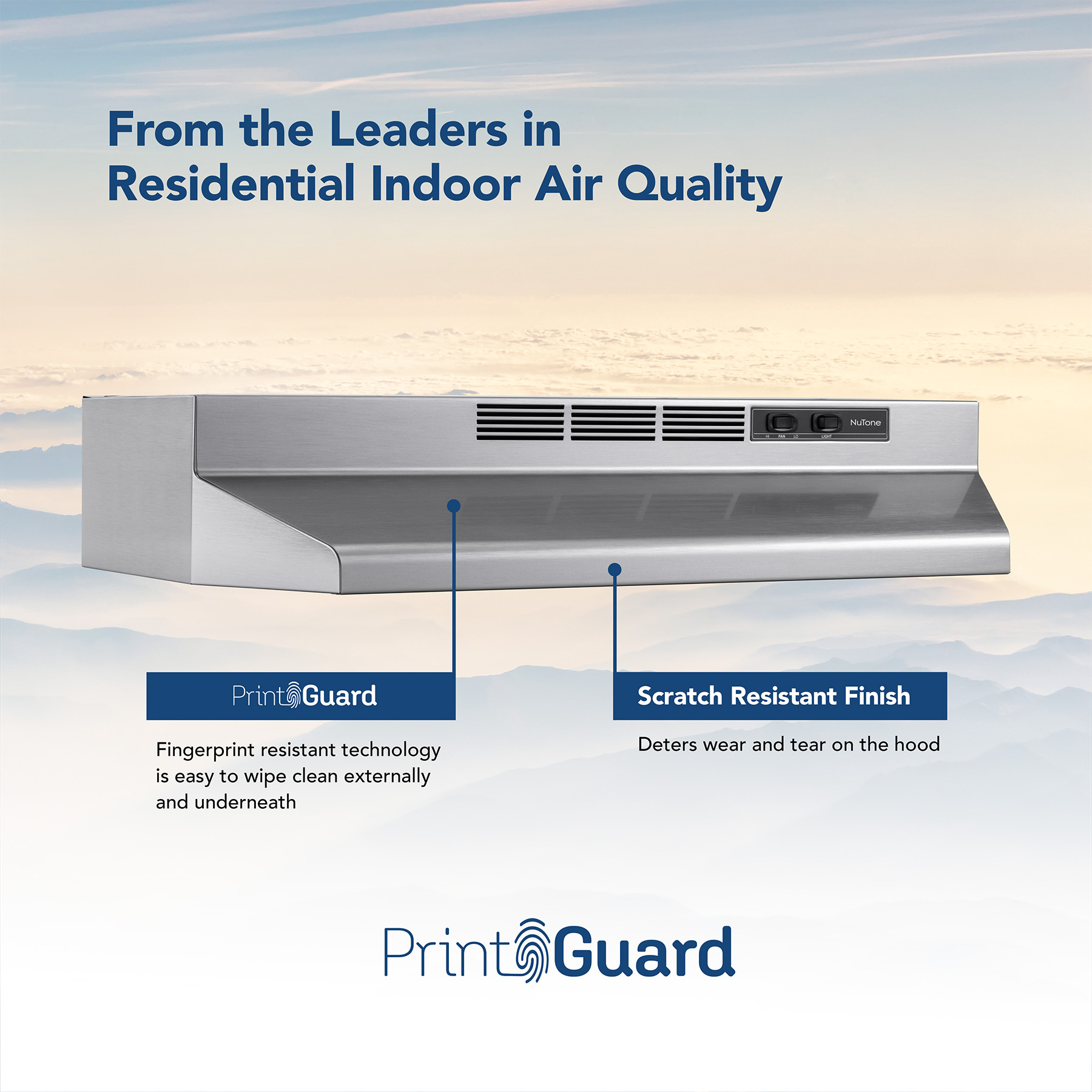 24Inch Ductless UnderCabinet Range Hood, Stainless Finish RL6224SF