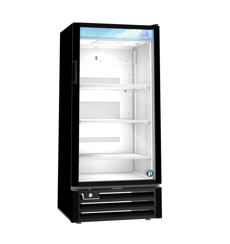 RM-10-HC-BLK, Refrigerator, Single Section Glass Door MerchandiserTitle RM10HCBLK