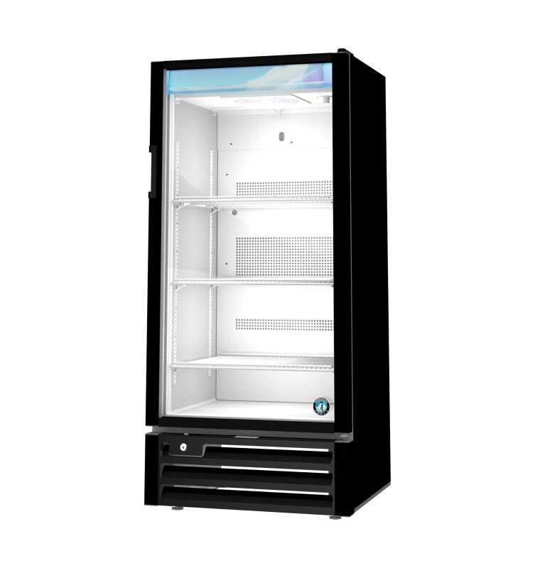 RM-10-HC-BLK, Refrigerator, Single Section Glass Door MerchandiserTitle RM10HCBLK