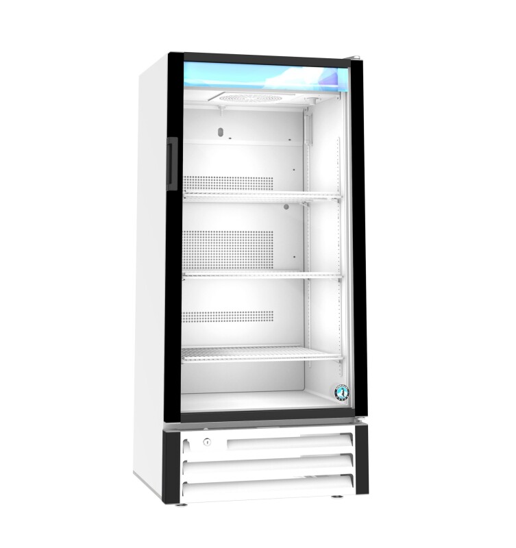 RM-10-HC-WHT, Refrigerator, Single Section Glass Door MerchandiserTitle RM10HCWHT