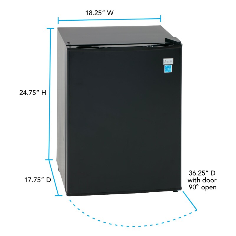 Avanti 2.4 cu. ft. Compact Refrigerator RM24T1B