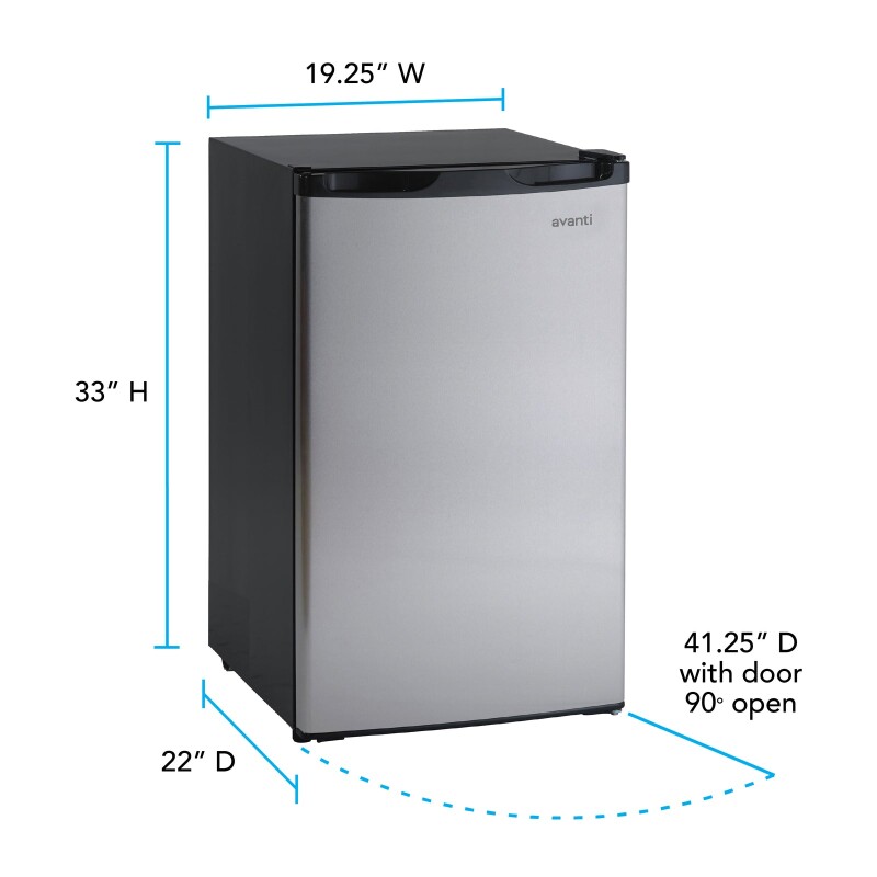 Avanti 4.4 cu. ft. Compact Refrigerator view 12