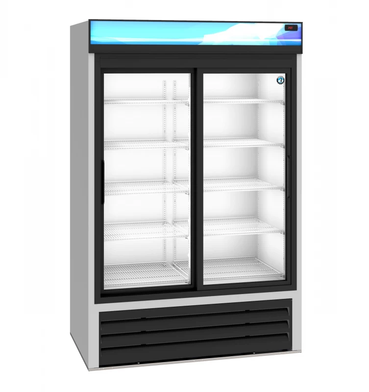 RM-45-SD-HC, Refrigerator, Two Section Glass Door MerchandiserTitle RM45SDHC