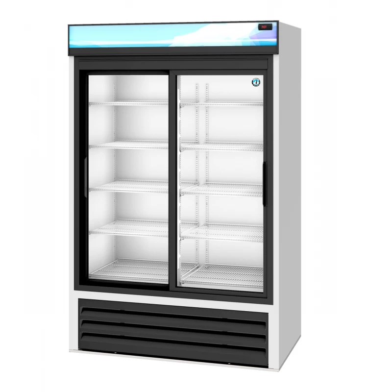 RM-45-SD-HC, Refrigerator, Two Section Glass Door MerchandiserTitle RM45SDHC