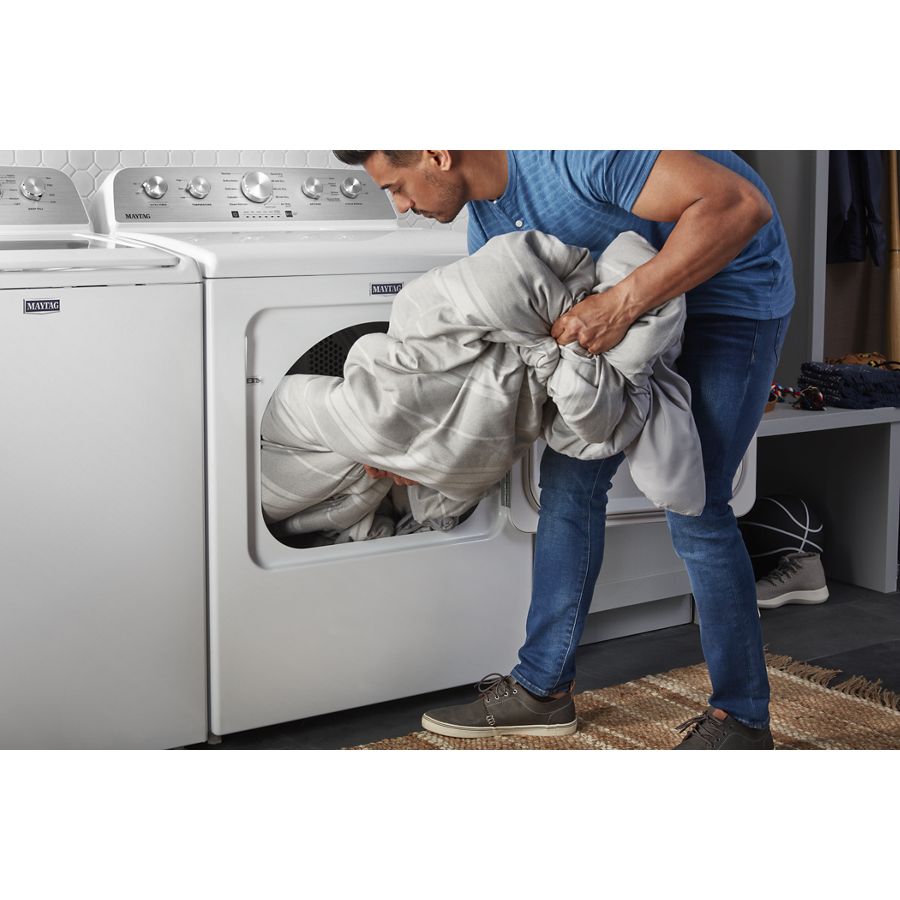 Refurbished Top Load Electric Wrinkle Prevent Dryer - 7.0 cu. ft RMED4500MW