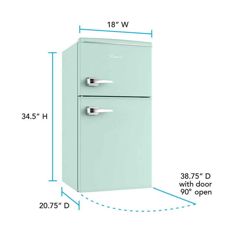 Avanti 3.0 Cu. Ft. Retro Compact Refrigerator view 37