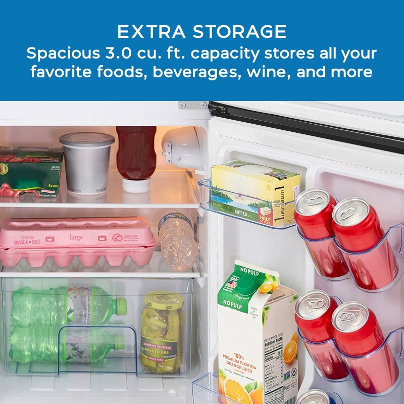 Avanti 3.0 Cu. Ft. Retro Compact Refrigerator view 29