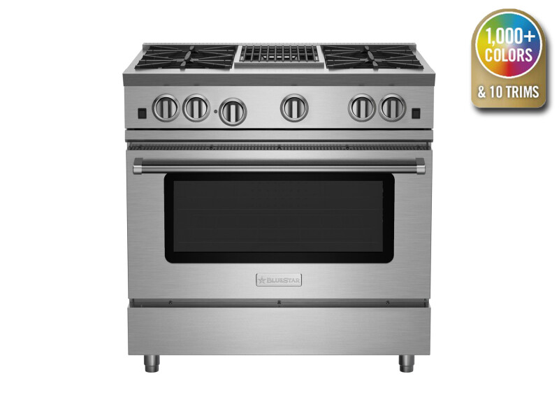 36″ Nova (RNB) Series Range with 12″ Charbroiler RNB364CBV2