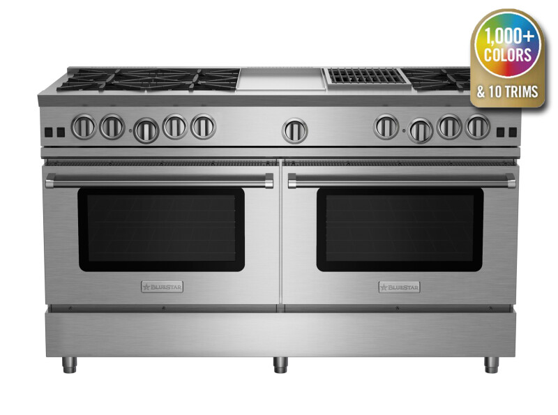60″ Nova (RNB) Series Range with 12″ Griddle & Charbroiler RNB606GCBV2