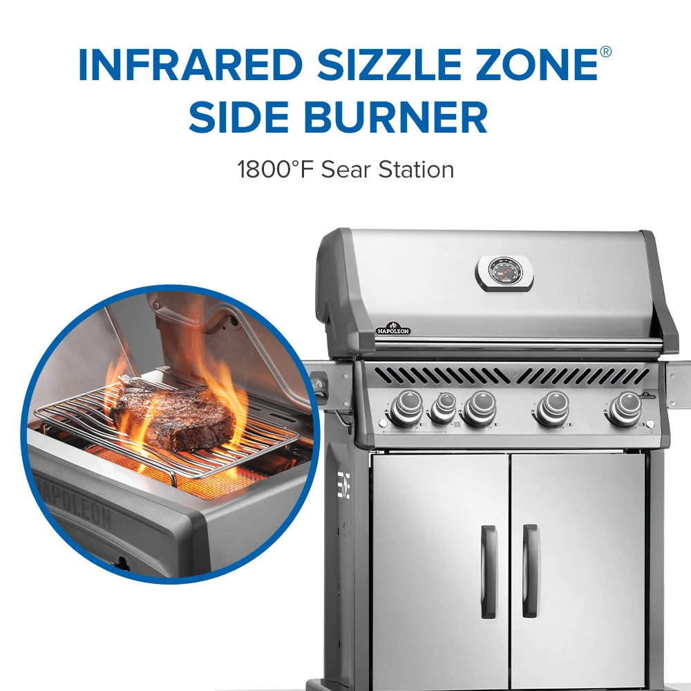 Rogue® PRO 525 SIB with Infrared Side Burner RP525SIBPSS2