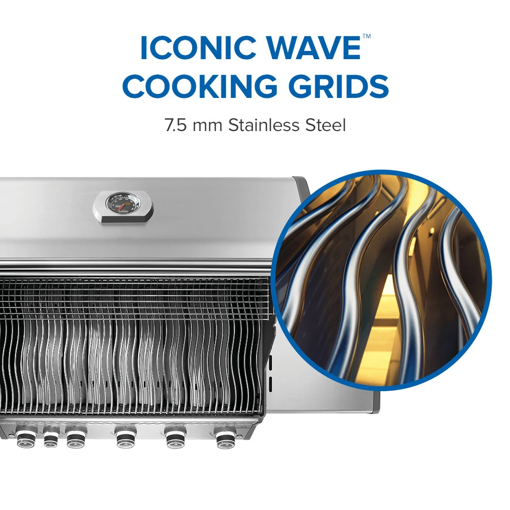 Rogue® PRO 625 SIB with Infrared Side Burner RP625SIBPSS2