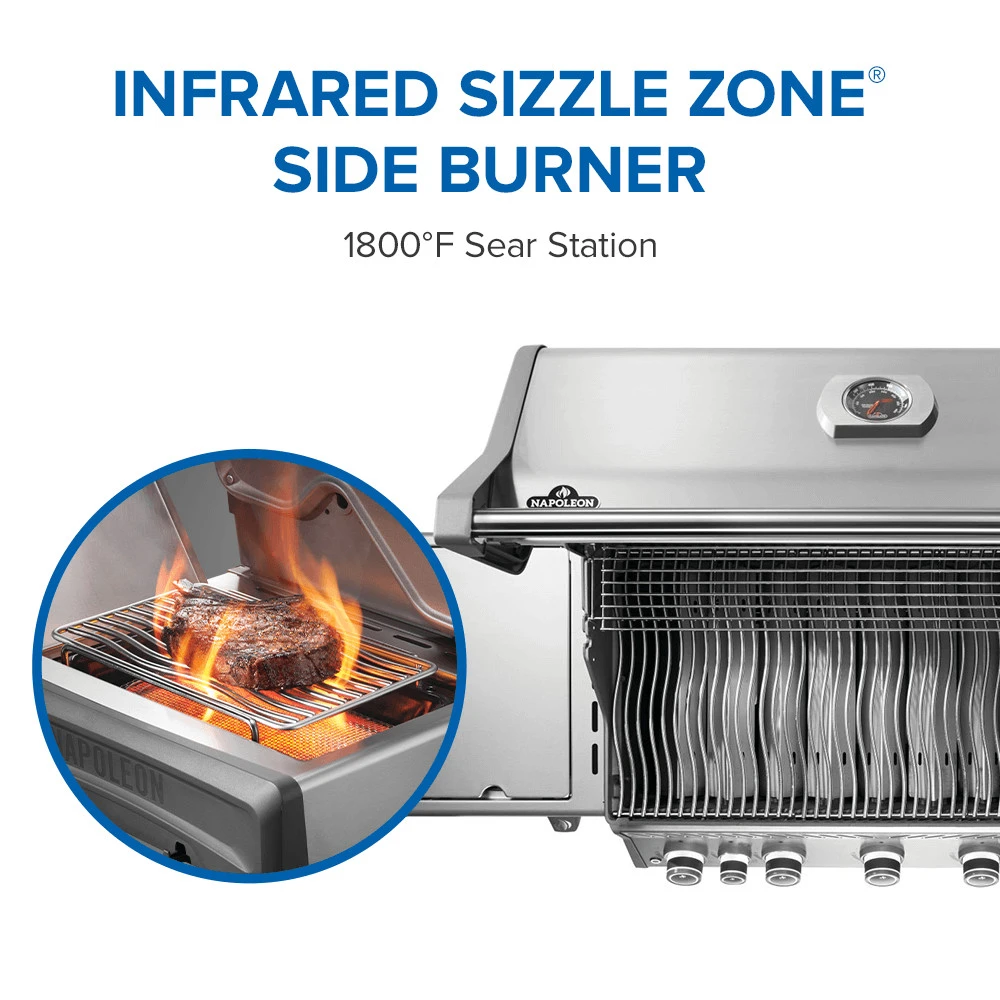 Rogue® PRO 625 SIB with Infrared Side Burner RP625SIBPSS2
