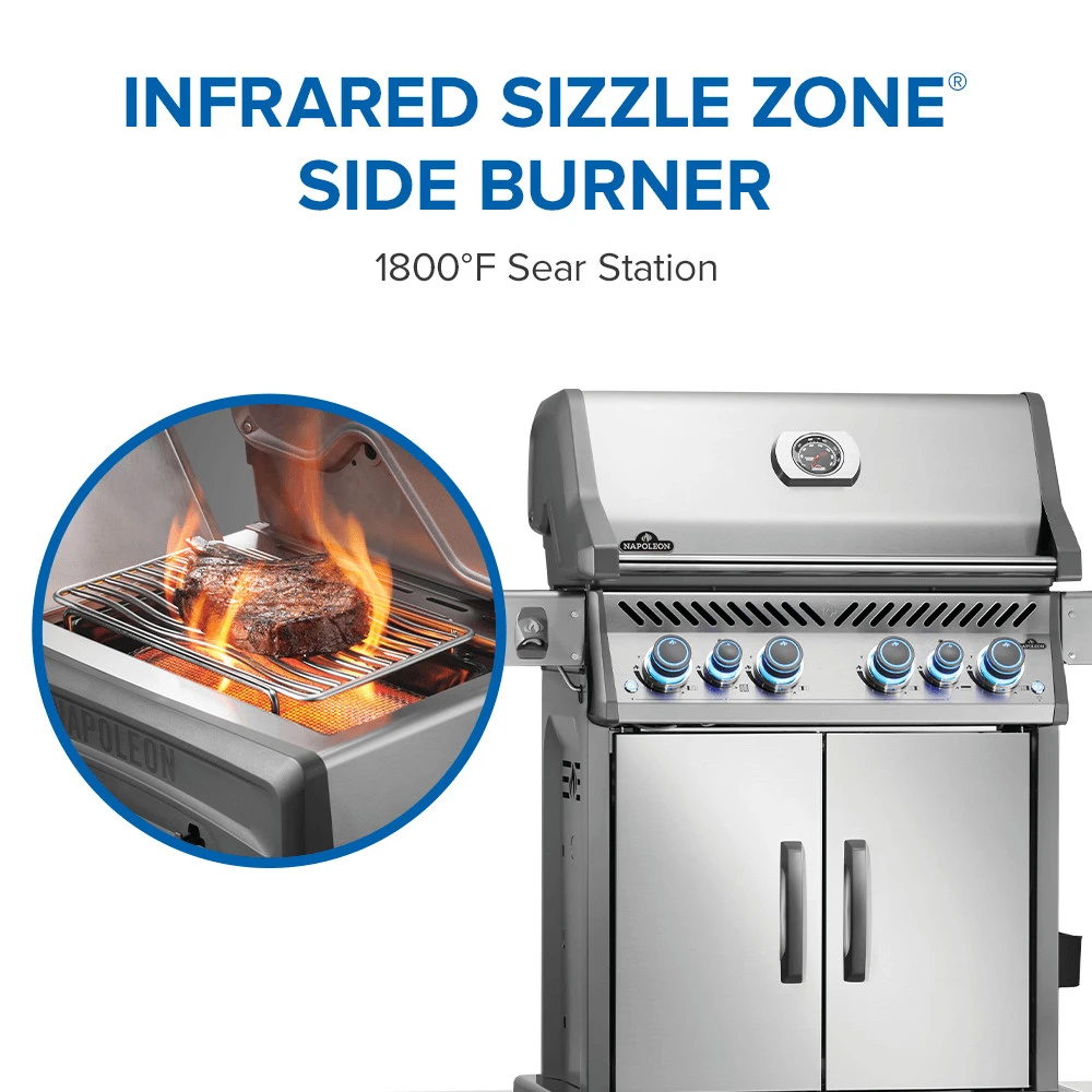 Rogue® PRO-S 525 RSIB with Infrared Side and Rear Burner RPS525RSIBPSS2