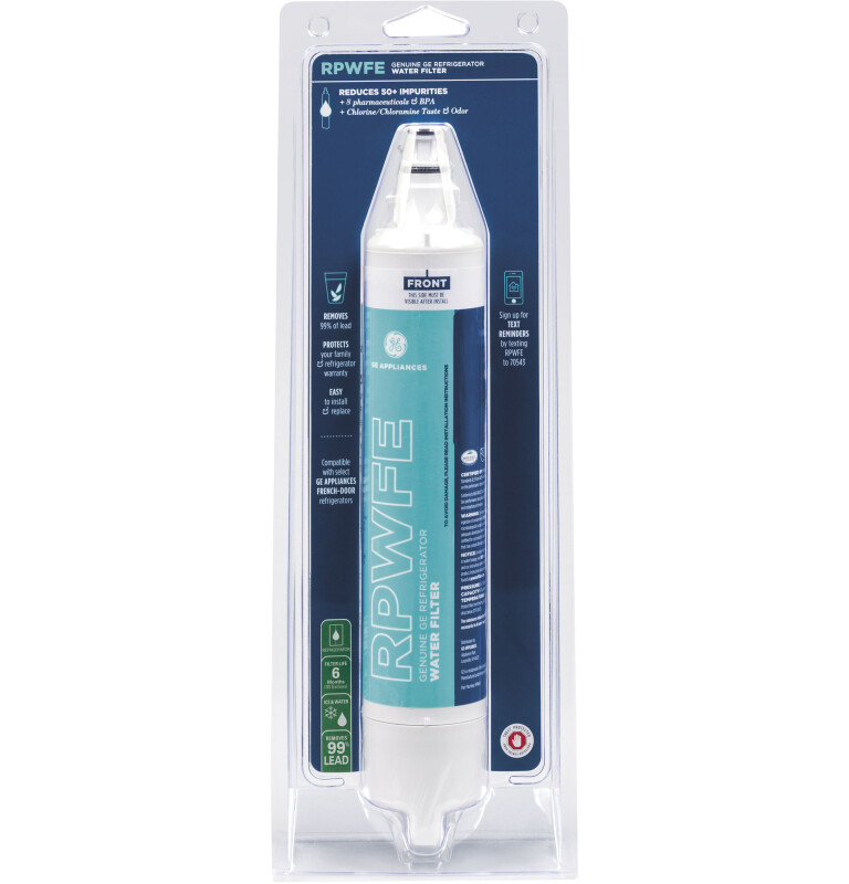 GE RPWFE REFRIGERATOR WATER FILTER 3-PACK White RPWFE3PK Picture 1