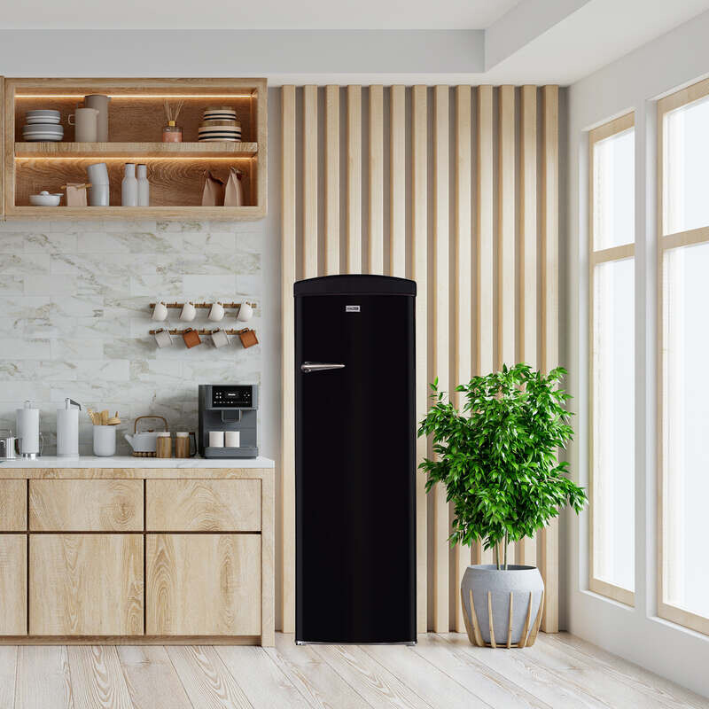 Conserv 11cf Classic Retro Refrigerator 24 in Frost Free Eco R600a 110V - RR1100B