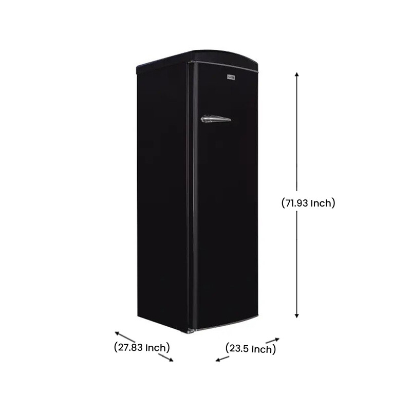 Conserv 11cf Classic Retro Refrigerator 24 in Frost Free Eco R600a 110V - RR1100B