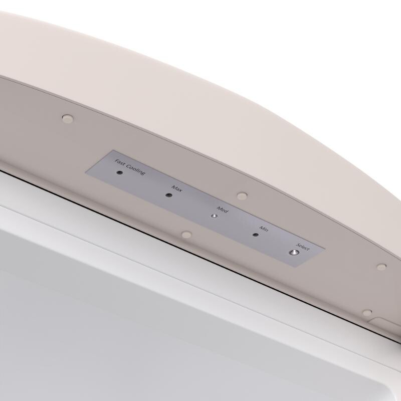 Conserv 11cf Classic Retro Refrigerator 24 in Frost Free Eco R600a 110V - Cream RR1100C