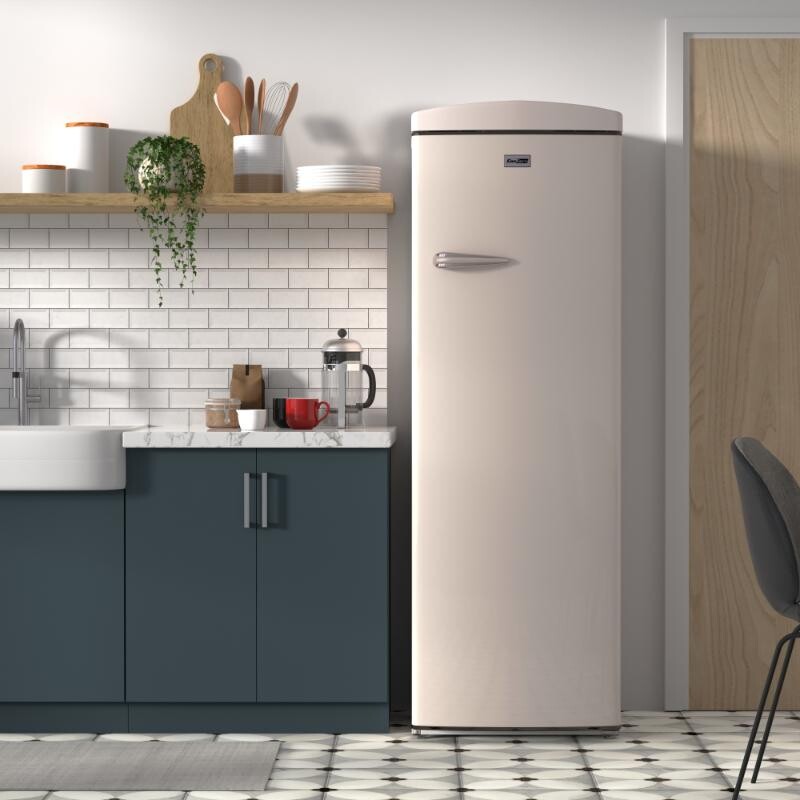 Conserv 11cf Classic Retro Refrigerator 24 in Frost Free Eco R600a 110V - Cream RR1100C
