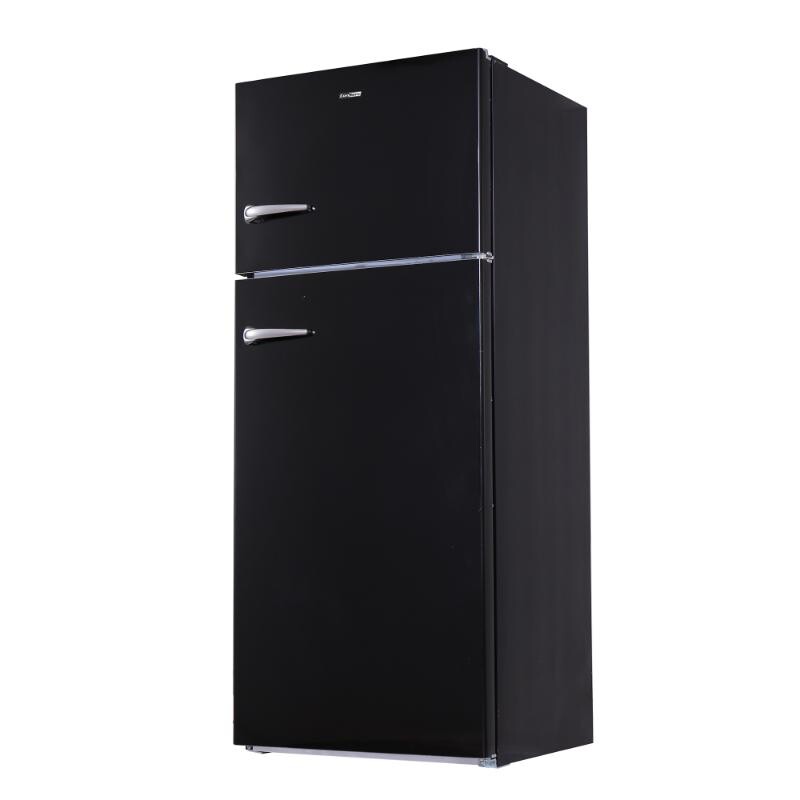 Conserv 30in RETRO Refrigerator 18cf Top Mount FACTORY INSTALLED ICE MAKER 110V Handle RRFI18B