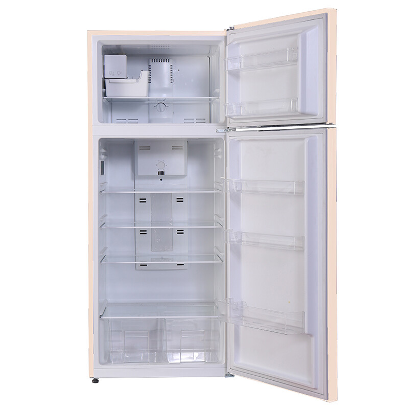 Conserv 30in RETRO Refrigerator 18cf Top Mount FACTORY INSTALLED ICE MAKER 110V Handle RRFI18C