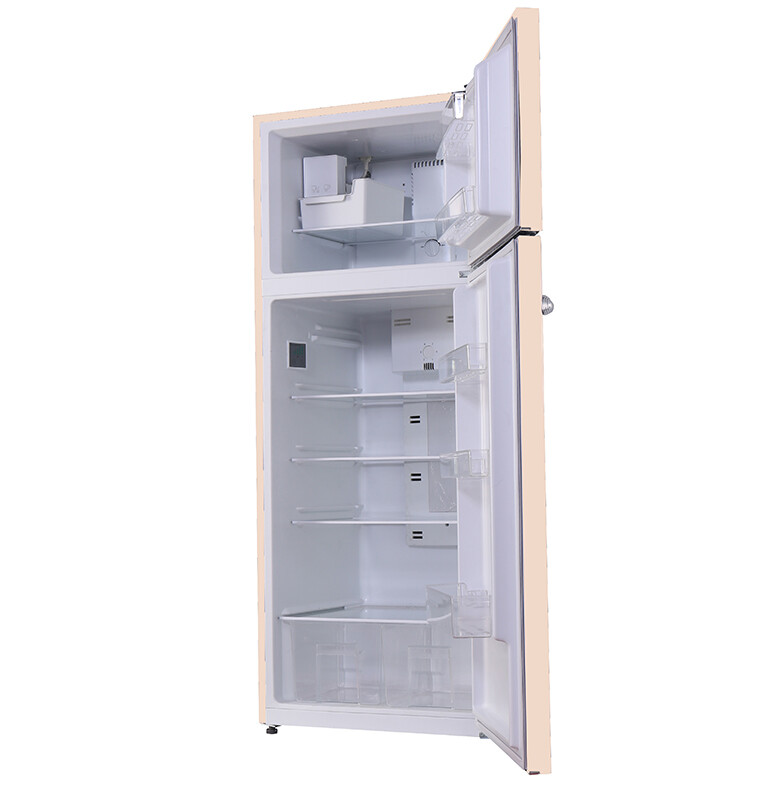 Conserv 30in RETRO Refrigerator 18cf Top Mount FACTORY INSTALLED ICE MAKER 110V Handle RRFI18C