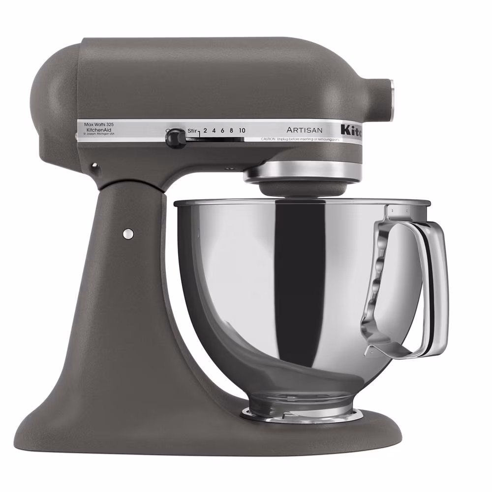 Refurbished ArtisanĀ® Series 5 Quart Tilt-Head Stand Mixer RRK150GR