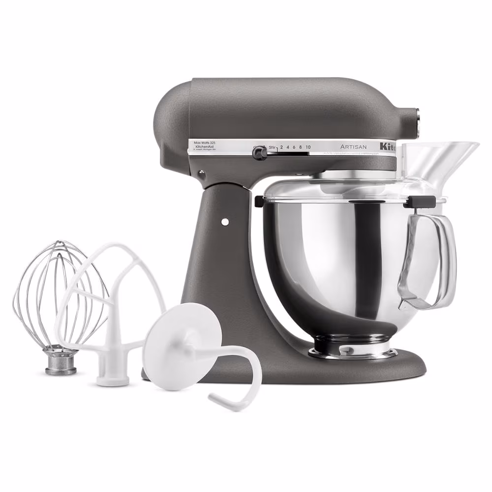 Refurbished ArtisanĀ® Series 5 Quart Tilt-Head Stand Mixer RRK150GR