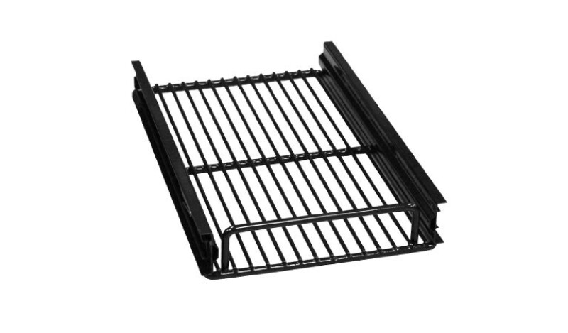 Quick stock a bottles and cans with Perlick's full extension refrigerator shelf. This accessory shelf replaces any existing Perlick undercounter shelf. RS1515R