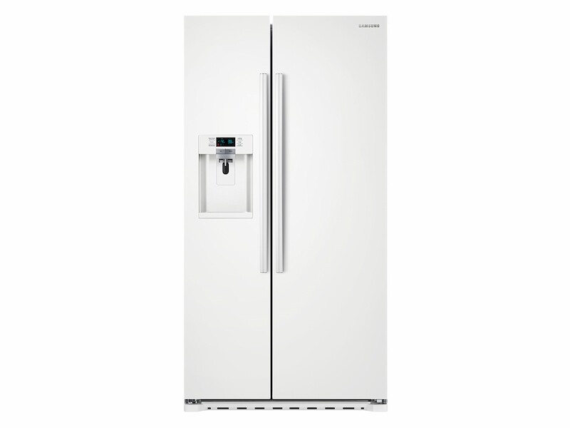 22 cu. ft. Counter Depth Side-by-Side Refrigerator in White RS22HDHPNWWAA