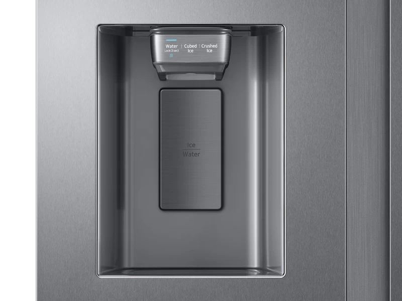 22 cu. ft. Counter Depth Side-by-Side Refrigerator in Stainless Steel RS22T5201SRAA